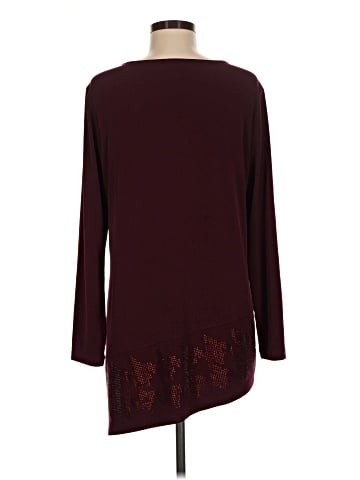 Susan Graver Long Sleeve Top (view 2)