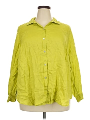 J.Jill 3/4 Sleeve Button-Down Shirt (view 1)
