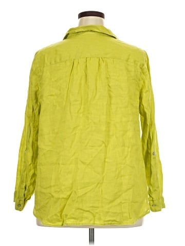 J.Jill 3/4 Sleeve Button-Down Shirt (view 2)