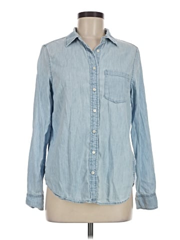 Gap Long Sleeve Button-Down Shirt (view 1)