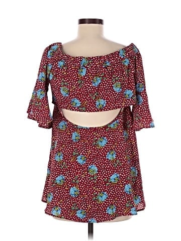 Entro Short Sleeve Blouse (view 2)