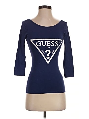 Guess 3/4 Sleeve T-Shirt (view 1)