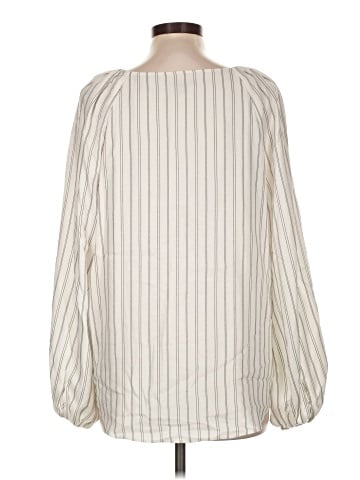 Ann Taylor Long Sleeve Blouse (view 2)