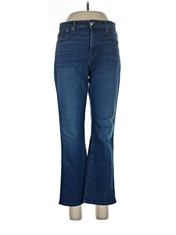Madewell The Curvy Stretch Flare Crop Jean (view 1)