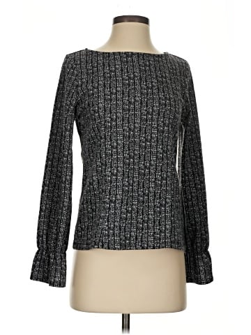 Black Label by Evan Picone Long Sleeve Blouse (view 1)