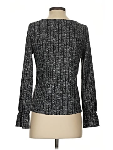 Black Label by Evan Picone Long Sleeve Blouse (view 2)