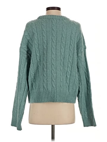 Olive Pullover Sweater (view 2)