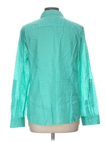Talbots Long Sleeve Button-Down Shirt (view 2)