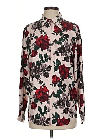 Equipment Long Sleeve Blouse (view 1)