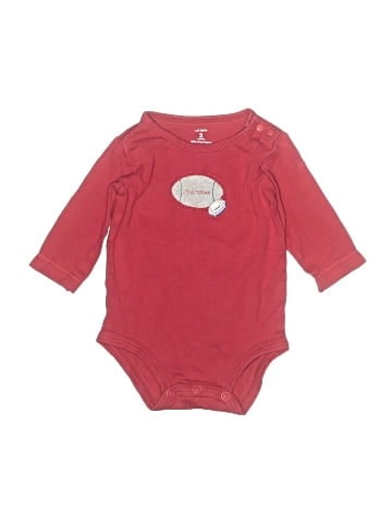 Carter's Long Sleeve Onesie (view 1)