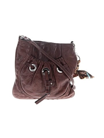 B Makowsky Leather Crossbody Bag (view 1)