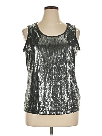 Notations Sleeveless Top (view 1)