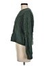 Pink Rose 100% Polyester Green Pullover Sweater Size M - photo 5