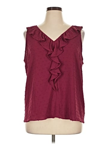 LC Lauren Conrad Sleeveless Blouse (view 1)