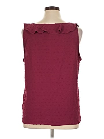 LC Lauren Conrad Sleeveless Blouse (view 2)
