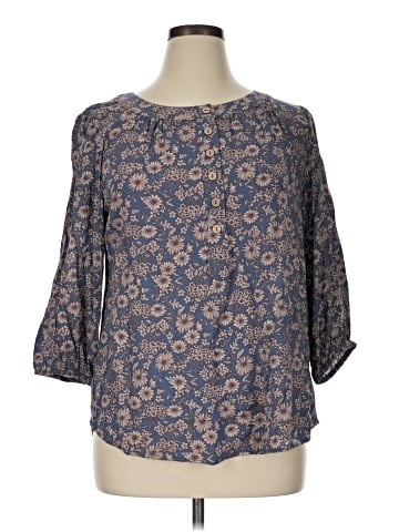 Cupio 3/4 Sleeve Blouse (view 1)
