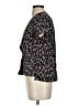Rag & Bone Floral Black Short Sleeve Blouse Size XS - photo 5