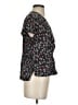 Rag & Bone Floral Black Short Sleeve Blouse Size XS - photo 4