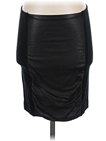 Theory Faux Leather Skirt (view 1)