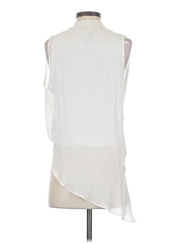 HEATHER Sleeveless Silk Top (view 2)