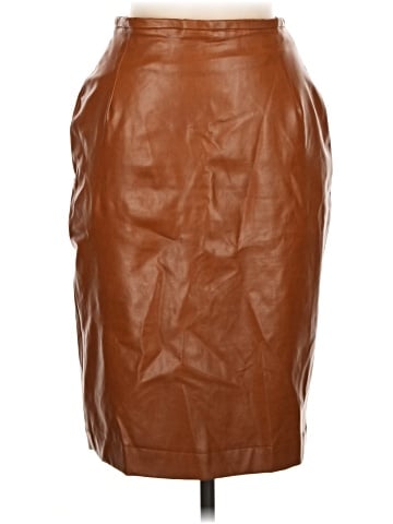VERTIGO Faux Leather Skirt (view 1)