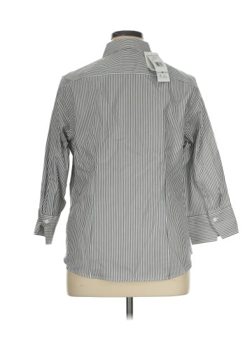 Jones New York Signature 3/4 Sleeve Button-Down Shirt (view 2)