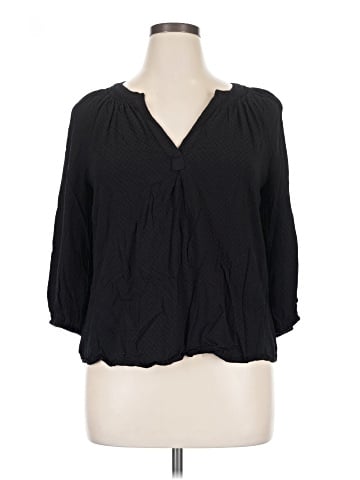 Crown & Ivy 3/4 Sleeve Blouse (view 1)