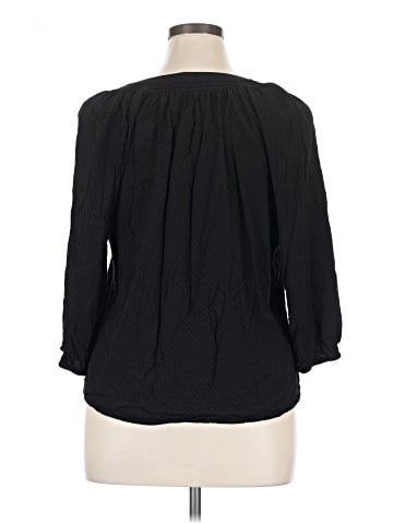 Crown & Ivy 3/4 Sleeve Blouse (view 2)