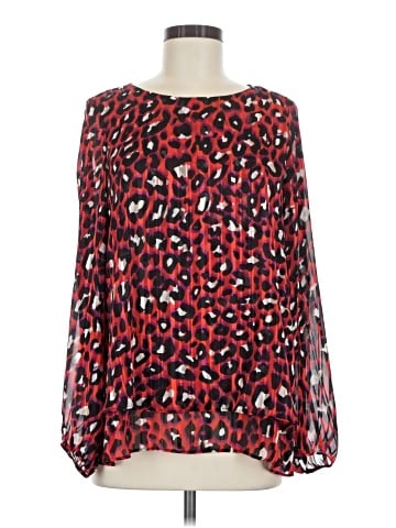 Anne Klein Long Sleeve Blouse (view 1)