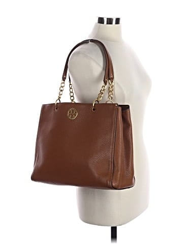 Tory Burch Leather Tote (view 2)