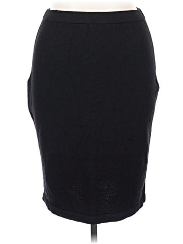 St. John Caviar Wool Skirt (view 1)
