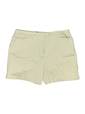 Ann Taylor Khaki Shorts (view 1)