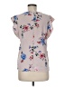 Express 100% Polyester Pink Sleeveless Blouse Size M - photo 2