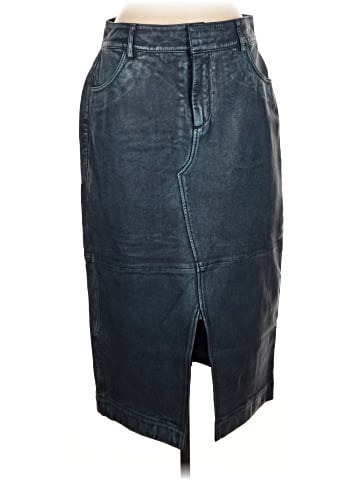 Wilsons Leather Denim Skirt (view 1)