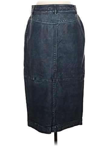 Wilsons Leather Denim Skirt (view 2)