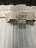 Ann Taylor LOFT 100% Polyester Ivory 3/4 Sleeve Blouse Size L - photo 4
