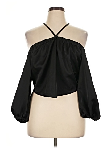 ELOQUII 3/4 Sleeve Blouse (view 1)