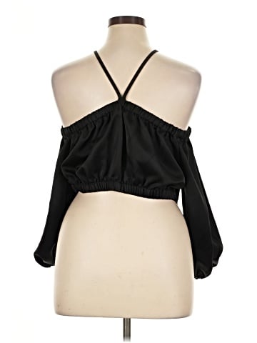 ELOQUII 3/4 Sleeve Blouse (view 2)