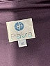 Patra 100% Polyester Metallic Solid Silver Jacket Size 14 - photo 6