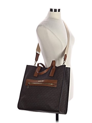 MICHAEL Michael Kors Leather Tote (view 2)