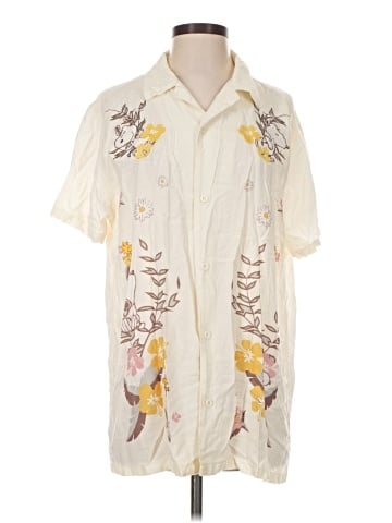 Peanuts Short Sleeve Button-Down Shirt (view 1)