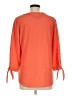 Ruby Rd. Orange 3/4 Sleeve Blouse Size M - photo 2