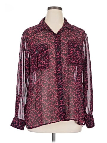 Ellen Tracy Long Sleeve Blouse (view 1)