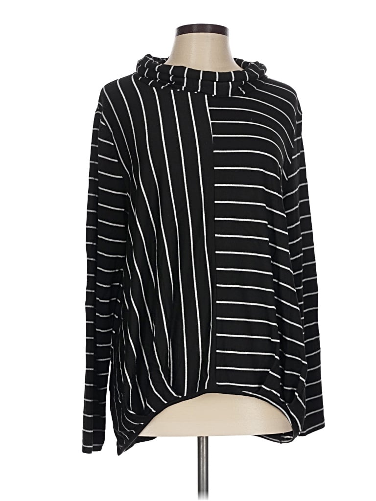 Pre-owned Coco + Carmen Long Sleeve Turtleneck In Black