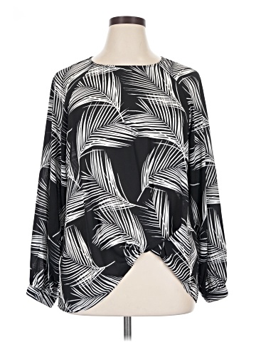 Karen Kane Long Sleeve Blouse (view 1)