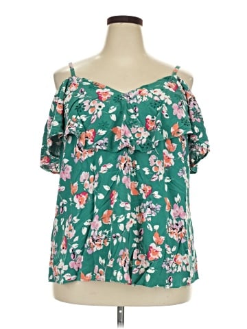 Torrid Short Sleeve Blouse (view 1)