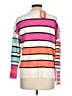 AP.NY Stripes Pink Pullover Sweater Size L - photo 2