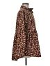 Umgee Floral Brown Long Sleeve Blouse Size M - photo 4