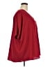 Assorted Brands 100% Polyester Solid Red Burgundy Short Sleeve Blouse Size XXL - photo 4