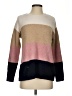 BB Dakota 100% Polyester Color Block Tan Pullover Sweater Size XS - photo 1